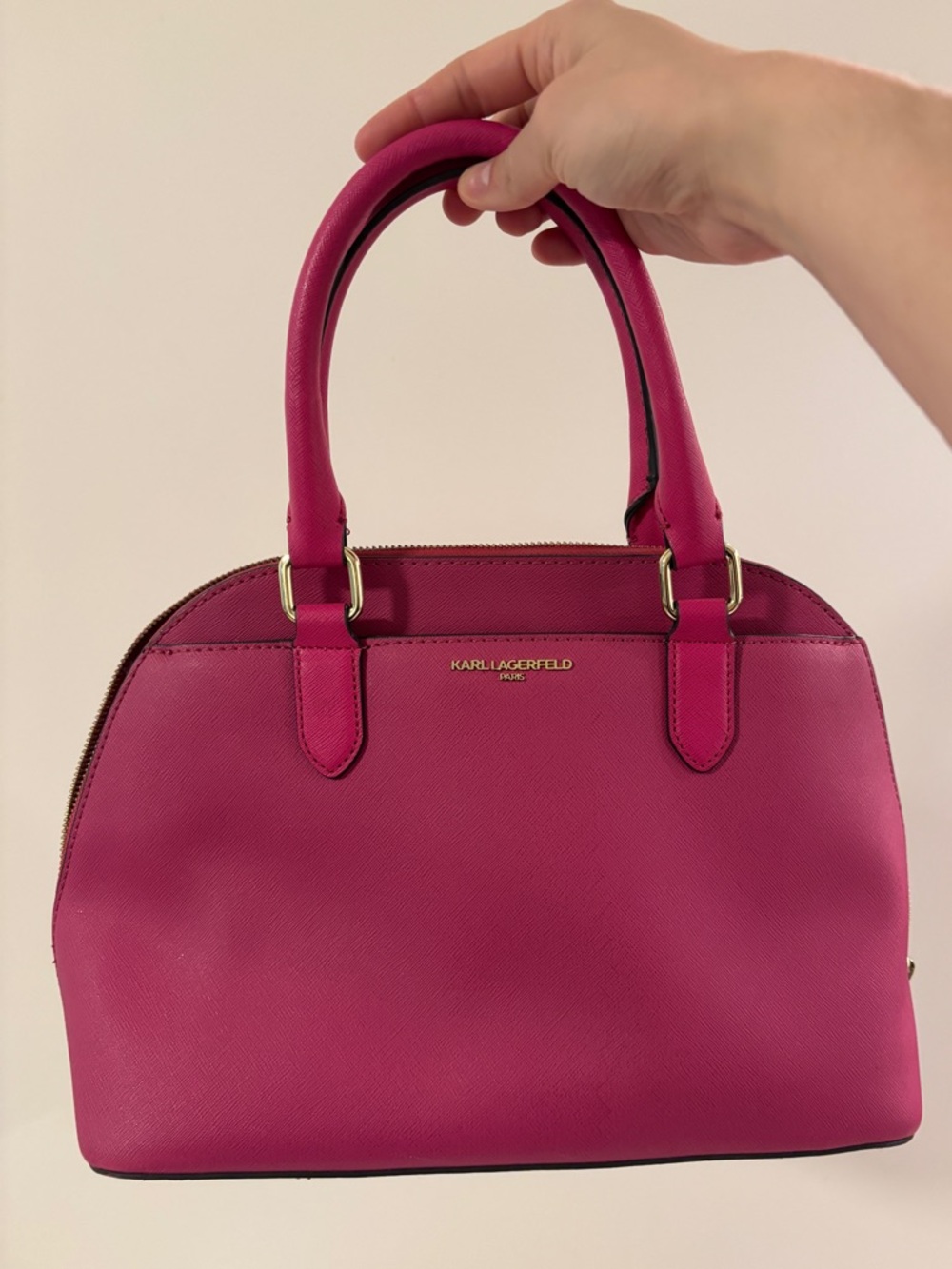 Karl Lagerfeld Paris Pink Handbag